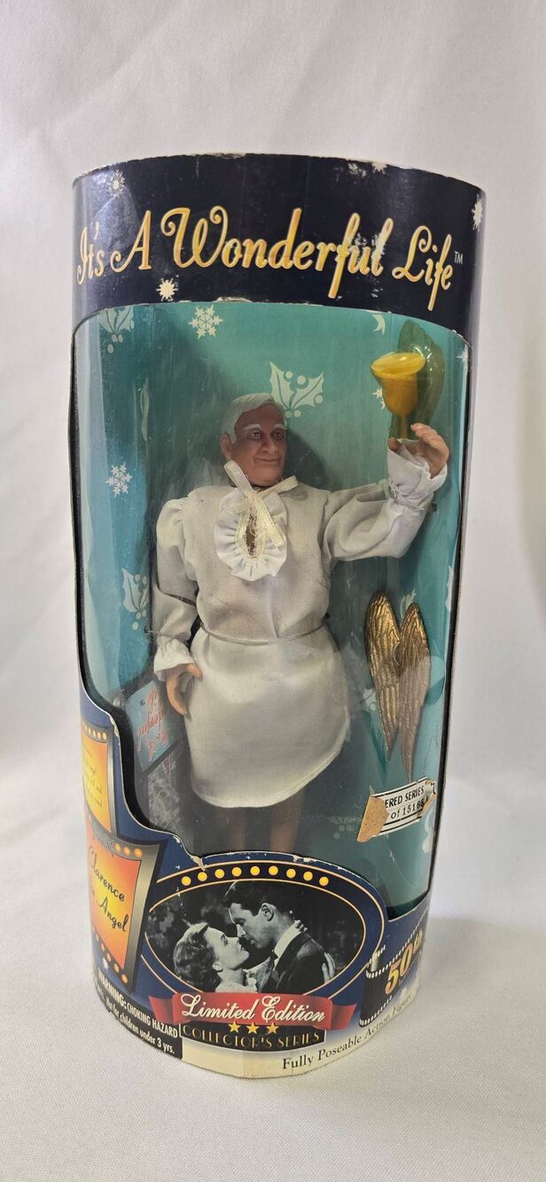 1997 It's a Wonderful Life Clarence the Angel doll